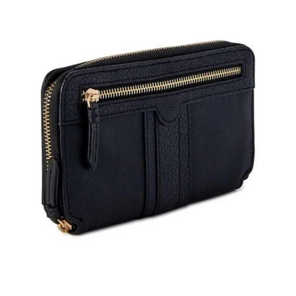 Time and Tru Women's Freda Large Zip Around Wallet - Picture 1 of 5